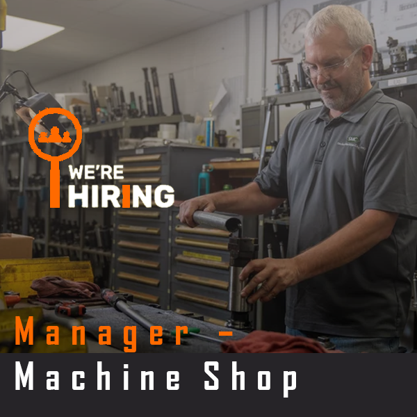 Manager – Machine Shop