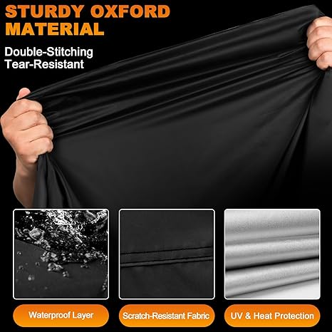 Motorcycle Cover Waterproof Outdoor - Image 3