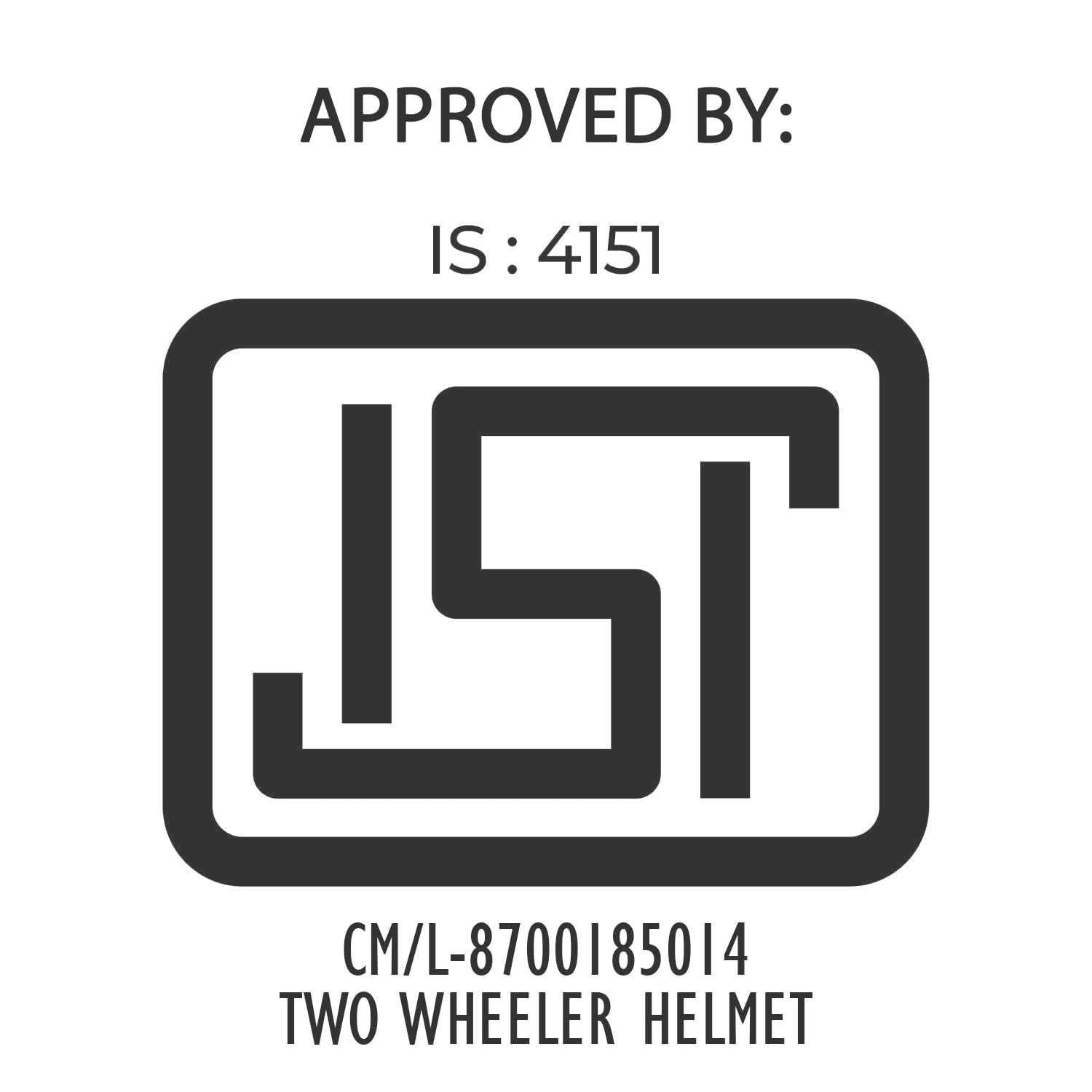 Pearl 580mm Half Face Helmet with Clear Visor, Glossy Finish (Silver) - Image 2