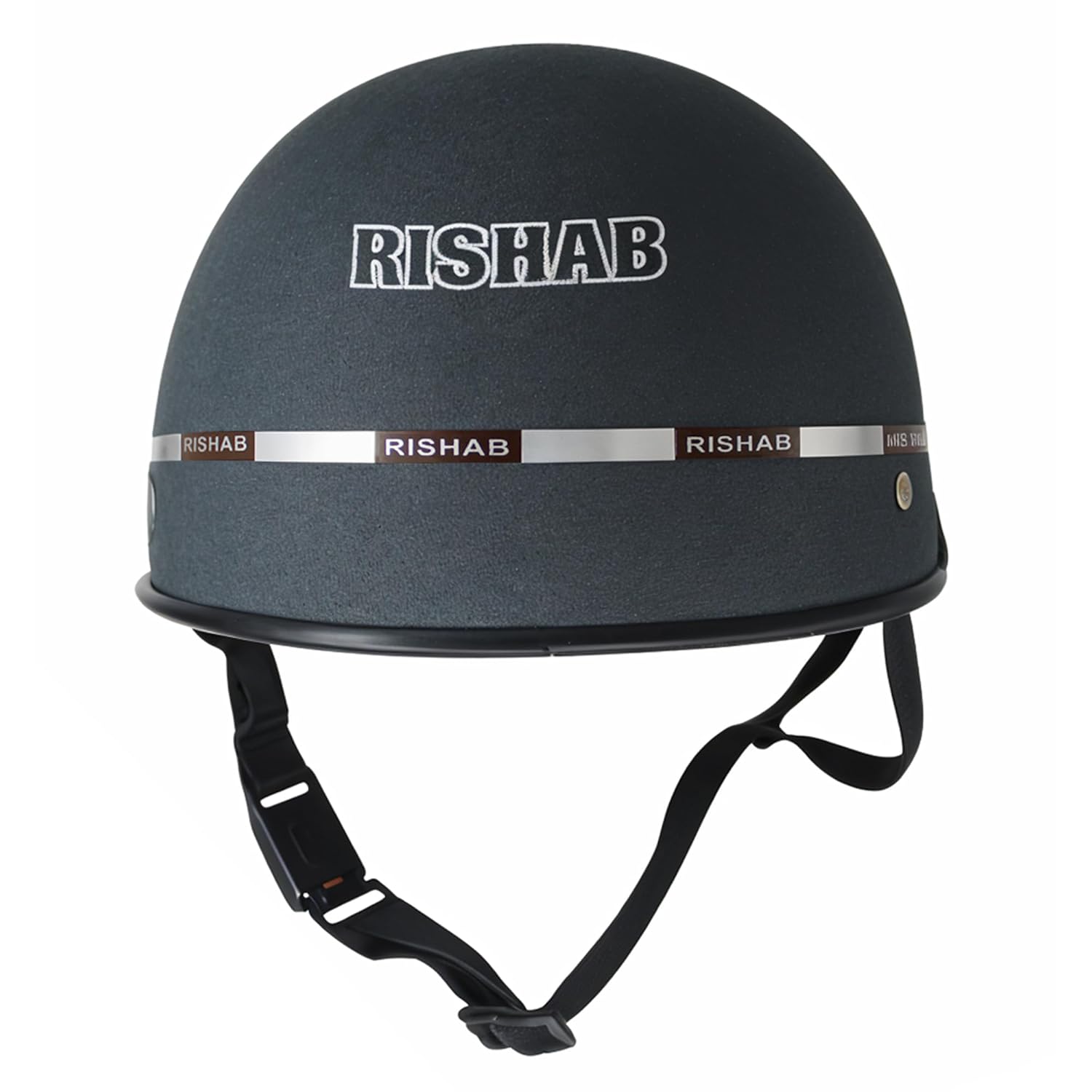 OTO2EYE Open Face Cap/Half Cap with Strap All Purpose Size M - Image 3