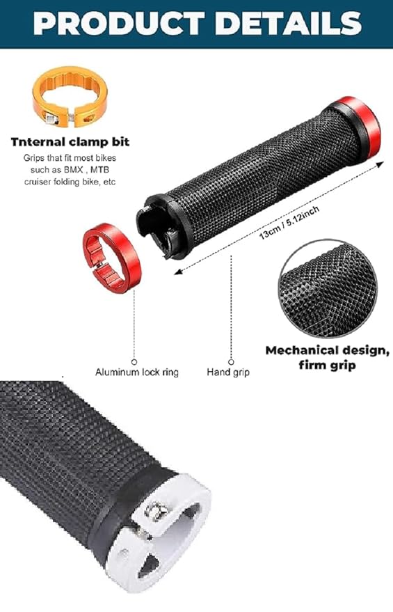 Handle Grip for Cycle - Non-Slip and Firm, Handles Grips