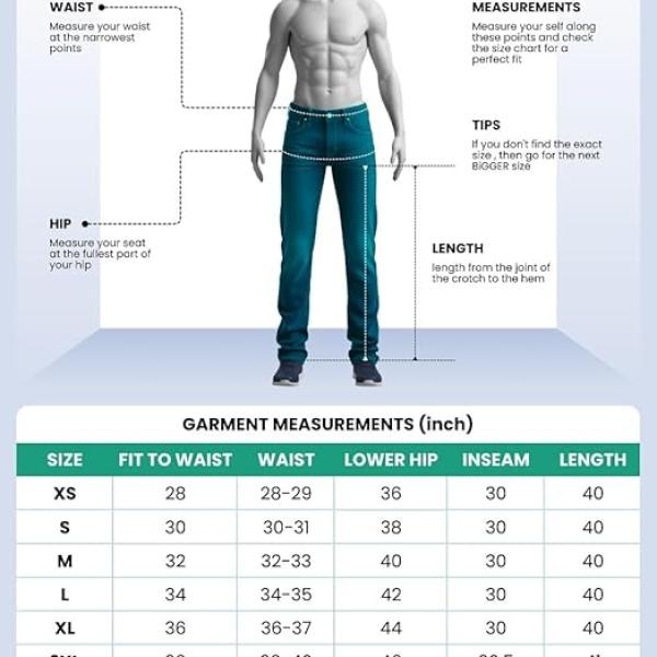 Men Jeans Pants | Denim Jens | Baggy Sty for Man | Regular Fit's | Mid Rise Loose Fit & Stylish Jeans for Men's - Image 4