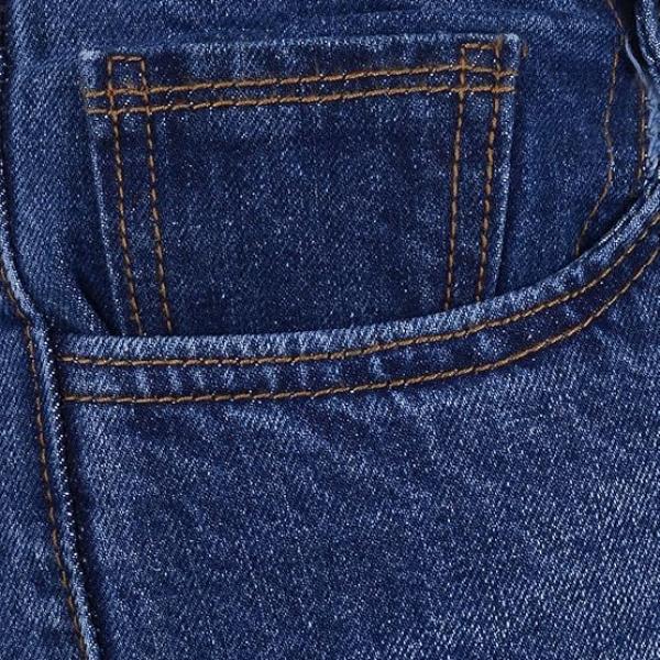 Men's Blue Relaxed Fit Jeans - Image 2