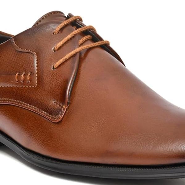 Men's Super Soft Ortho Comfortable with Soft Sole Ultra-Lightweight for Gents Luxury Formal Shoes - Image 3