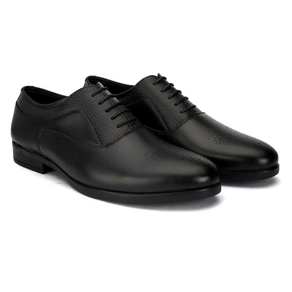 Mens Harmony Formal Shoes | Synthetic Office Wear Round Toe Durable Oxfords | Perfect for Wedding - Image 3