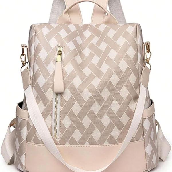 Anti-Theft Backpack for Women & Girls | Fits 14-Inch Laptop (12L Compact Design) - Image 4