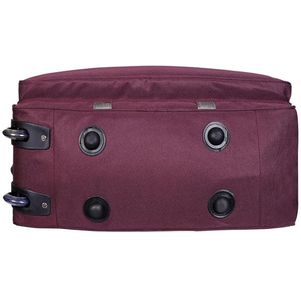 Duffel Bag Luggage with Wheels Waterproof | Purple, 60L - Image 3
