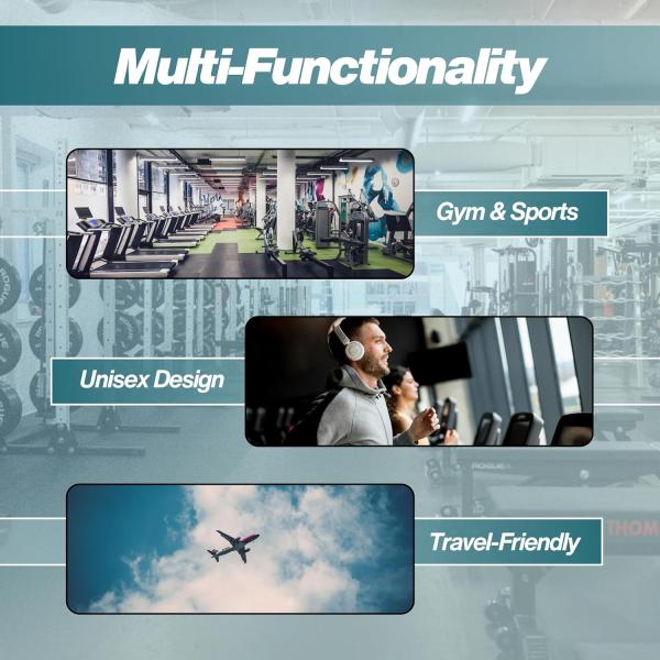 Multi-Function Large Capacity Weekend/Gym/Travel Bag - Image 3