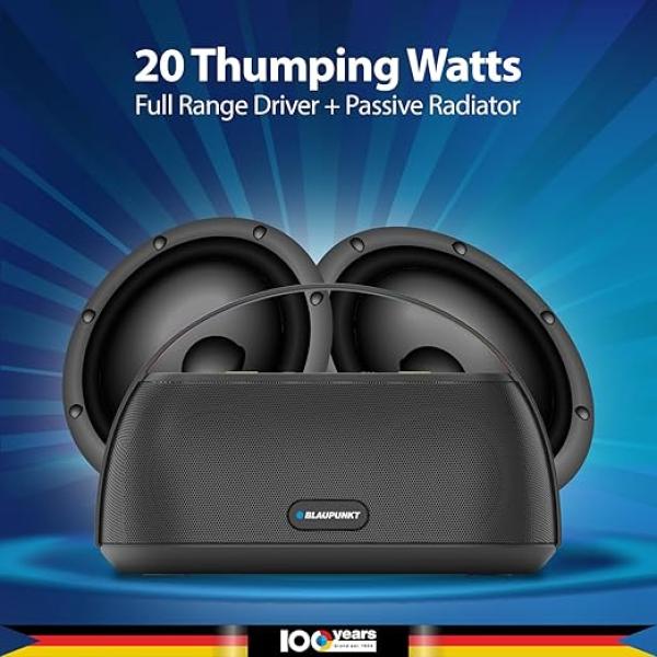 20W Boombox, Unbelievable Loud & Clear Music I Portable with easy to carry handle | A perfect carry around Sound Partner for outdoors - Image 2