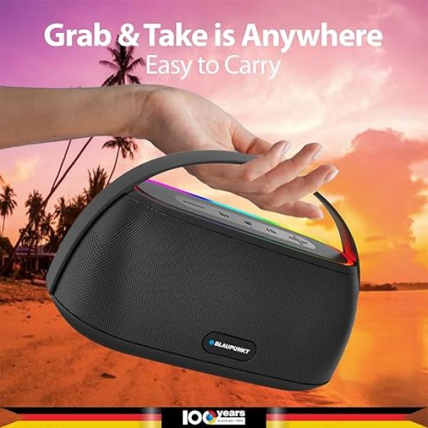 20W Boombox, Unbelievable Loud & Clear Music I Portable with easy to carry handle | A perfect carry around Sound Partner for outdoors - Image 3