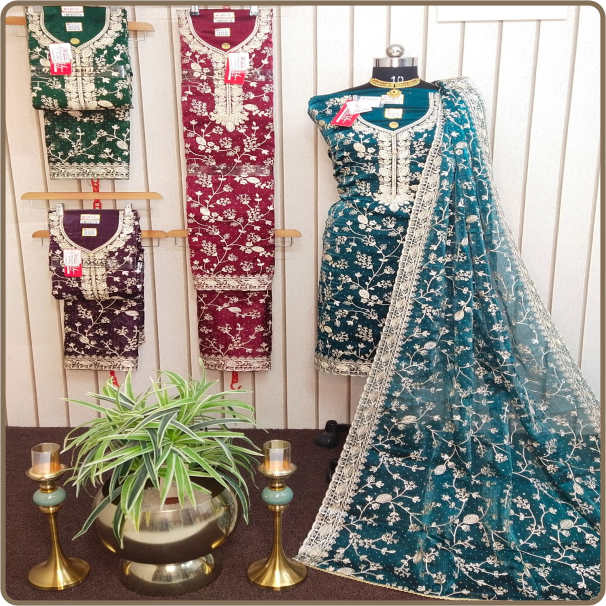 Emerald-Dark Silk-Burberry Top+Dup-Silk Burberry With-Inner