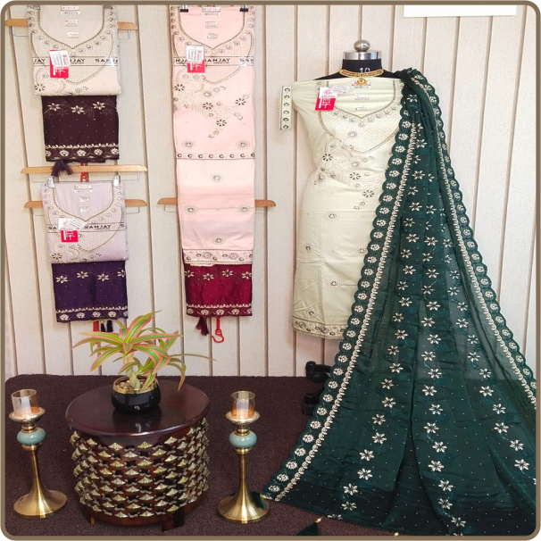 Chakori-Rangoli Fancy-03 Dupatta-Rangoli Silk
