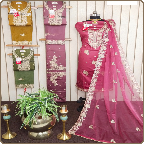 Leviana-Organza Fancy Special-Baju Work
