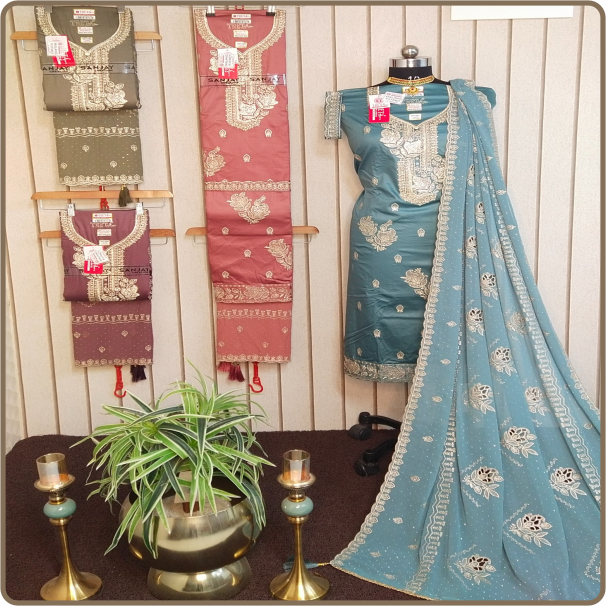 Malang-R.S-Fancy Dupatta-Jorjet