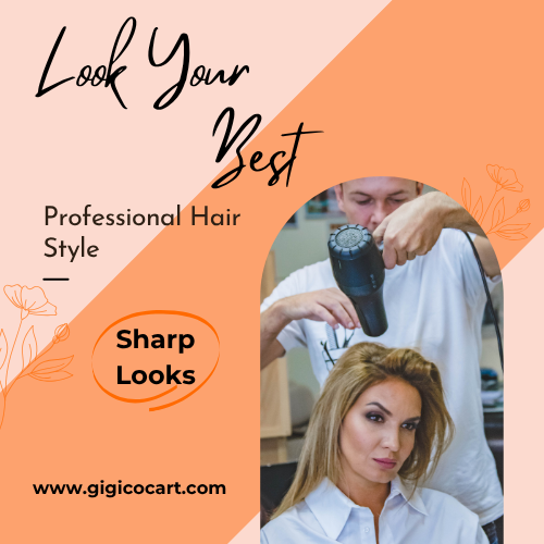 Professional Hair Styling & Grooming Services at Home
